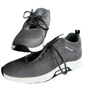 Mulat Ultraplex Running Shoes Men US 12 Grey 2.4 Height Boost Sneakers NEW